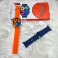 KW09 Ultra 2 Smart Watch 49mm Bluetooth Calls Ultra Series 9 Smartwatch Temperature Measuring Health Monitoring Fitness Bracelet 2.03 Inch HD Screen. 