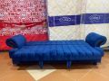 Sofa cum bed (2in1)(sofa + bed)(Molty foam)(10 years warranty)Swiss sofa cum bed. 