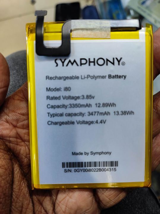 Mobile battery for Symphony i80