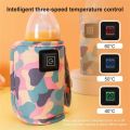 USB Milk Water Warmer Travel Stroller Insulated Bag Baby Nursing Bottle Heater Safe Kids Supplies for Outdoor Winter. 