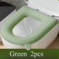 2pcs High Foam Waterproof Toilet Seat Wash-Free Washable Toilet Seat Cover Toilet Seat in Winter Lovely Wind. 