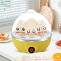 Egg Cooker Automatic Power Off Home 7 Eggs Multi-Functional Steamed Egg Custard Boiled Egg Machine Breakfast Artifact. 