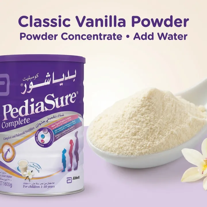 PediaSure%20Complete%20Vanilla%20Milk%20Powder%20-%201600g%20-%20Image%203