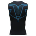 Men's shoulder quick drying vest, sports tight fitting vest super elastic breathable sweat absorbing, running, fitness training.