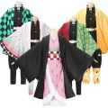 Demon Slayer Anime Cartoon Cosplay pour enfants, Tanjiro Nezuko, ShISA, Bu Kostuum, 10/2026 Anse, Halloween Kostuum Kerstcadeaus.