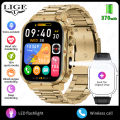LIGE Men Smart Watch New Bluetooth Call 2.01'' Large Screen Flashlight Watches Waterproof Outdoor Sport Fitness Smartwatch Women.