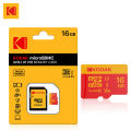 Original KODAK 32GB 64GB 128GB 256GB Micro SD Card U3 V30 High Speed TF Memory Card for Phone Tablet Action Cam with Adapter.