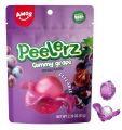 Amos Peelerz Grapes Gummy Candy 65g | Peeleble Gummy Grapes Peeling Candy , Resealable Bag. 