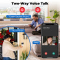 Tuya WiFi Video Doorbell Wireless HD Camera IR Alarm Security Smart Home Door Bell WiFi Intercom for Home. 