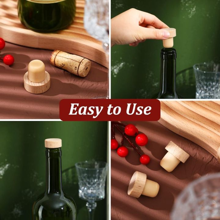 24%20Pcs%20T%20Shaped%20Cork%20Plugs%20Reusable%20Wooden%20&%20%20Wine%20&%20Beer%20Bottle%20Stoppers%20-%20Image%204