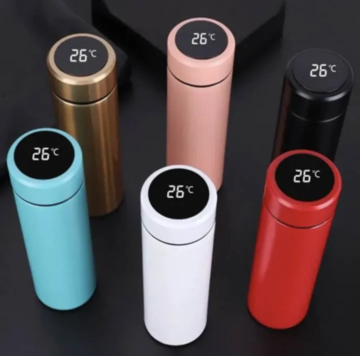 Hot Sale 500ml double wall stainless steel insulated vacuum flask smart ...