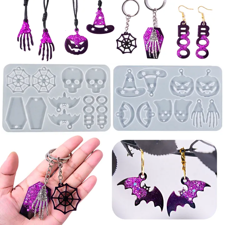 DIY%20Halloween%20Earrings%20Pendants%20Epoxy%20Resin%20Molds%20Skull%20Pumpkin%20Ghost%20Earring%20for%20Silicone%20Mold%20Craft%20Jewelry%20Making%20Accessories%20-%20Image%206