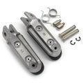 Motorcycle Footpegs Footrests Foot Rest Peg Pedal For Honda CB500F CB500X CB300RA CB300R CB300F CBR300R CBR500 CBR500R Motorbike.