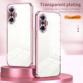 For Redmi K40 Gaming/Xiaomi POCO F3 GT Phone Case, Electroplated Transparent Silicone Soft Shell Back Cover. 