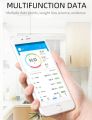 Body Weighing Scale Smart App Display Bluetooth And Temperature. 