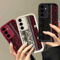 Vintage Totem Pattern Case For Samsung Galaxy S24 FE S26 S25 S24 S23 S22 Ultra A16 A15 A56 A55 A54 A35 A25 A36 Soft Phone Cover.