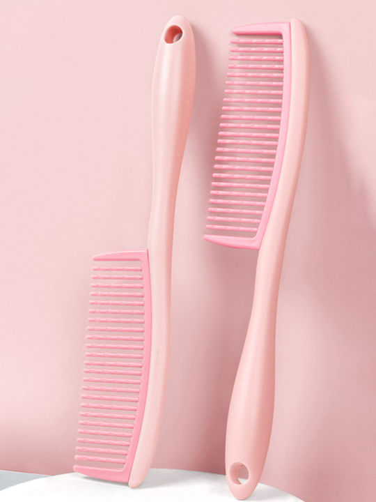 Cute Detangling Comb Antistatic Handle Hair Combs Head Massager Wide