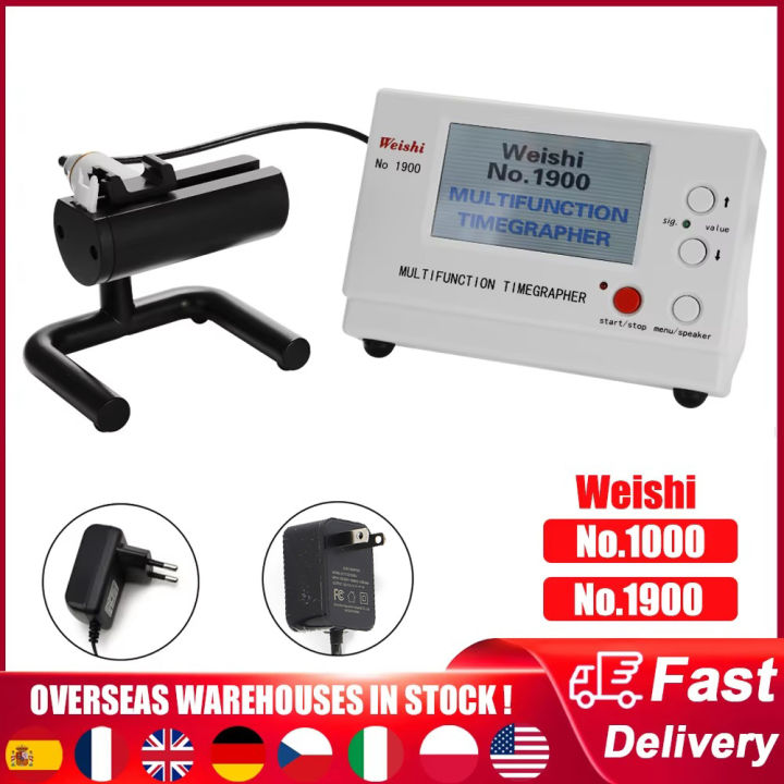WeiShi No.1000/No.1900 Timegrapher Watch Testing Tool Watch Tester for Repairers Hobbyists Watch Test Repairing Tool Timing Test