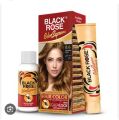 Black Rose Color supreme permanent hair color deep nourishing effect with color lock technology one application lasts upto 4 weeks Number 8.6 color Light Golden Blonde. 