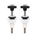 Premium Toilet Cistern To Toilet Pan Fixing Fitting Sealing Kit Stainless Steel Bolts Reliable and Secure Connection.