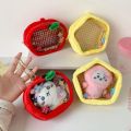 Cartoon Star Baby Carrier Toy Storage Display Hanging Bag Anime Pouch Bag Doll Dust-proof Figurine Bag. 