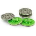 Dry Polishing Disc for Angle Grinder Ceramic Tile Trimming Edge Chamfering & Marble Quartz Polishing Tool. 