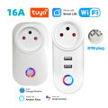 16A Israel Smart Plug WIFI Socket Bluetooth USB ISR IL Outlet-Voice Timer Remote-Tuya/Alexa/IFTTT/ Life Home Automatio. 