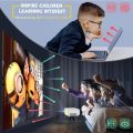 Mini Projector, ELEPHAS Portable Projector for iPhone 1080P Supported, Video Smart Led Pocket Small Home Phone Projector for Bedroom with Laptop HDMI USB TV AV Interfaces and Remote to Watch Cartoon. 