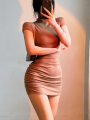 Sexy Tight Half High Collar Pleated Waist Mini Dress Spicy Girls Slim Dresses Bodycon Women Vestidos Cortos Party Mujer Clothing. 