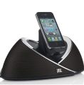 On Beat JBL Speaker Dock with UK/EU Mains Adapter Compatible with iPhone, Black. 