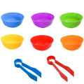 Counting Bears Matching Games Color Sorting Bowls Tweezers Preschool Learning Education Montessori Gift Toys for Kids Girls Boys. 
