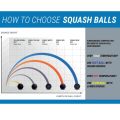 Perfly squash ball SB 990 twin pack squash balls twin-pack. 