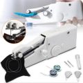 Mini Handy Stitch Machine Handheld Portable Sewing Machine (Cell Operated). 