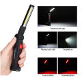 Portable flashlight foldable flashlight 360 ํ led magnetic base flashlight portable LED flashlight. 