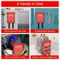 1.0M×1.0M Household Emergency Fire Blanket Fighting Fire Extinguishers Glass Fiber Flame Retardant Cloth Escape Safety Cover. 