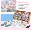 Cogo kids girls 516 pieces Princess toy Fairy Dreams Castle Building blocks Lego bricks Children fun Entertainment and play. 