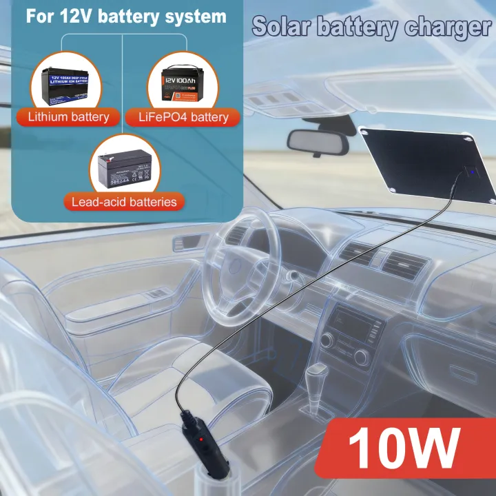 10W%2012V%20Solar%20Battery%20Charger%20&%20Maintainer%20Pro,%20Built-in%20UltraSmart%20MPPT%20Charge%20Controller,10W%20Solar%20Panel%20Trickle%20Charging%20Kits%20-%20Image%202