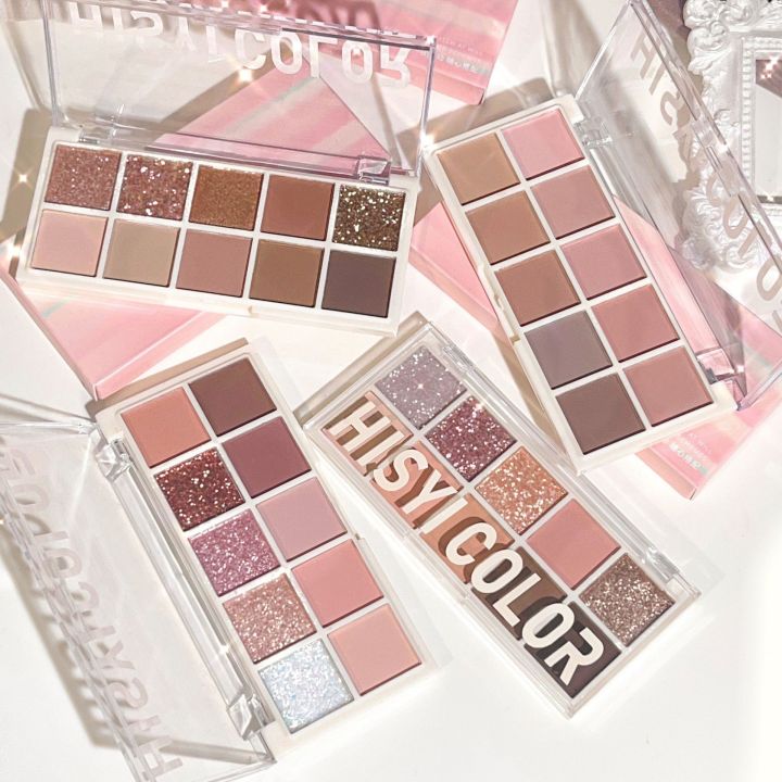 Hisyi mini 10 Colour Eye shadow Palette