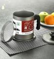 KITCHEN OIL FILTER POT STRAINER. 