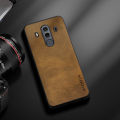 Case for Huawei Mate 20 Lite Design Simple Lightweight Durable Leather wood grain cover for Huawei Mate 10 Pro. 