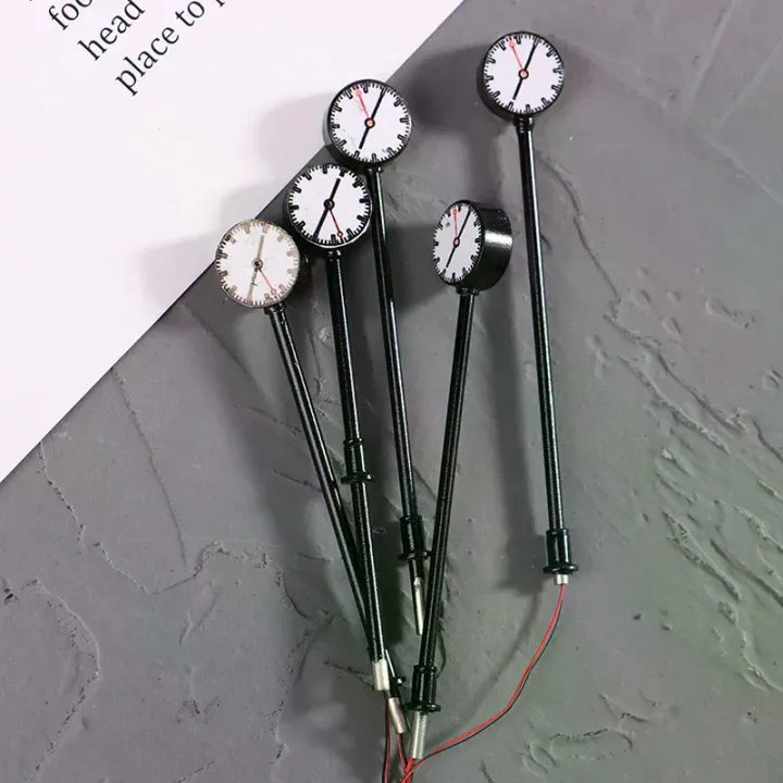3pcs Model Trains HO Scale 1:87 Block Track Signals 2-LEDs Green Red
