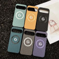 Fabric Cloth Leather for Magsafe Case for Google Pixel 10 9 Pro XL 9A 8A 7A Pro Magnetic Wireless Charging Slim Shockproof Cover.