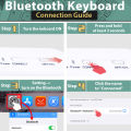 2027 Super New Hebrew/English Portable 10 inch Wireless Keyboard and Keyboard set For iPad  Tablet Laptop IOS Android. 