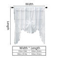 1PC woven butterfly style pull-out window screen, elegant and beautiful, suitable for kitchen and living room partitions. 