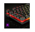 Gaming Keyboard T-Wolf T-20 RGB Lighting Mechanical Wired Keyboard. 