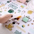 1 Roll Can Cut Table Mat Drawers Cabinet Shelf Liners Cartoon Cupboard Placemat Waterproof Oil Thickened Kitchen Stickers. 
