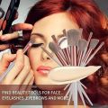 Professional Makeup Brush Set - Soft Fluffy Cosmetic Brushes for Foundation, Powder, Eyeshadow & Blending , Beauty Tools. 