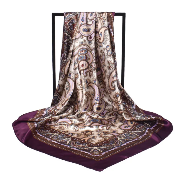 90X90cm%20Head%20Scarf%20Women%20Luxury%20Brand%20Silk%20Square%20Scarf%20Foulard%20Satin%20Bandana%20Soft%20Neckerchief%20Hijab%20Hair%20Scarves%20For%20Ladies%20-%20Image%203