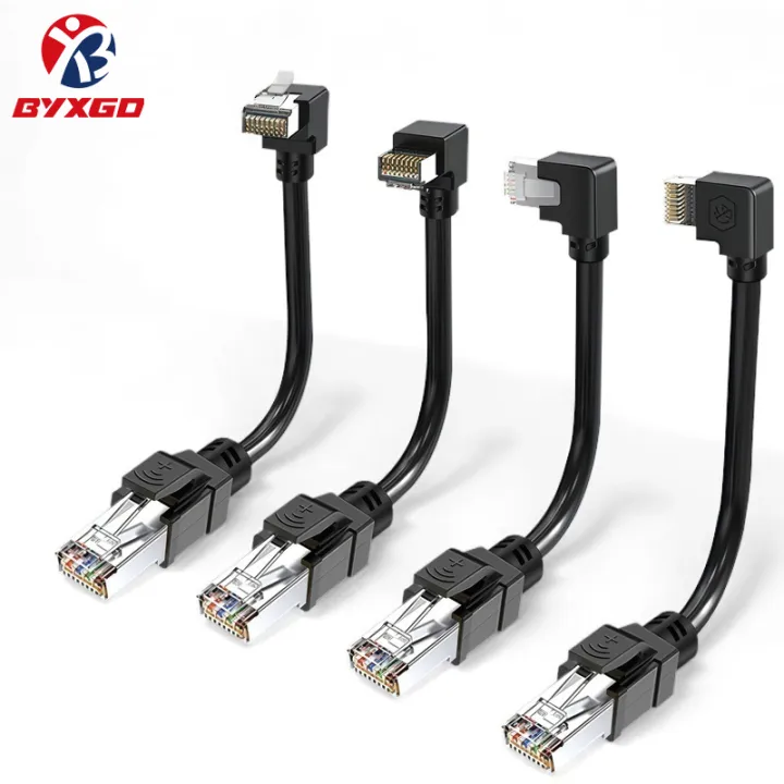 Industrial Grade 90° Connector Ethernet cable Cat6a Flexible Network ...