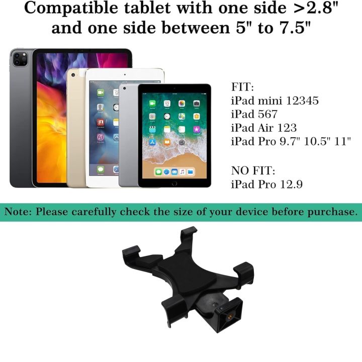 Universal%20Tablet%20Tripod%20Mount%20Clamp%20With%201/4"Thread%20Adapter%20For%20iPad%202/3/4/Air/Air2%20/mini%20For%20%20Tablet%20Phone%20Bracket%20Holder%20-%20Image%203